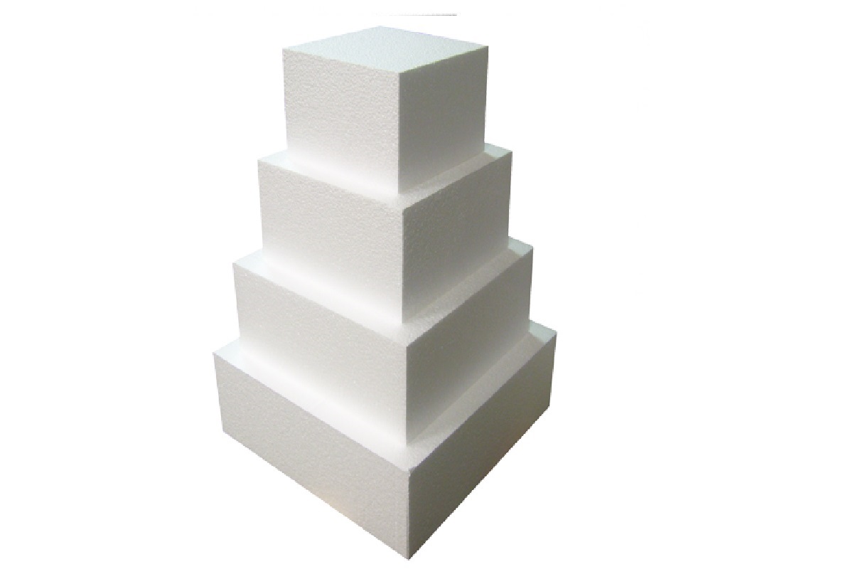 16 X 4 inch Square Cake Dummy - Confectionery House