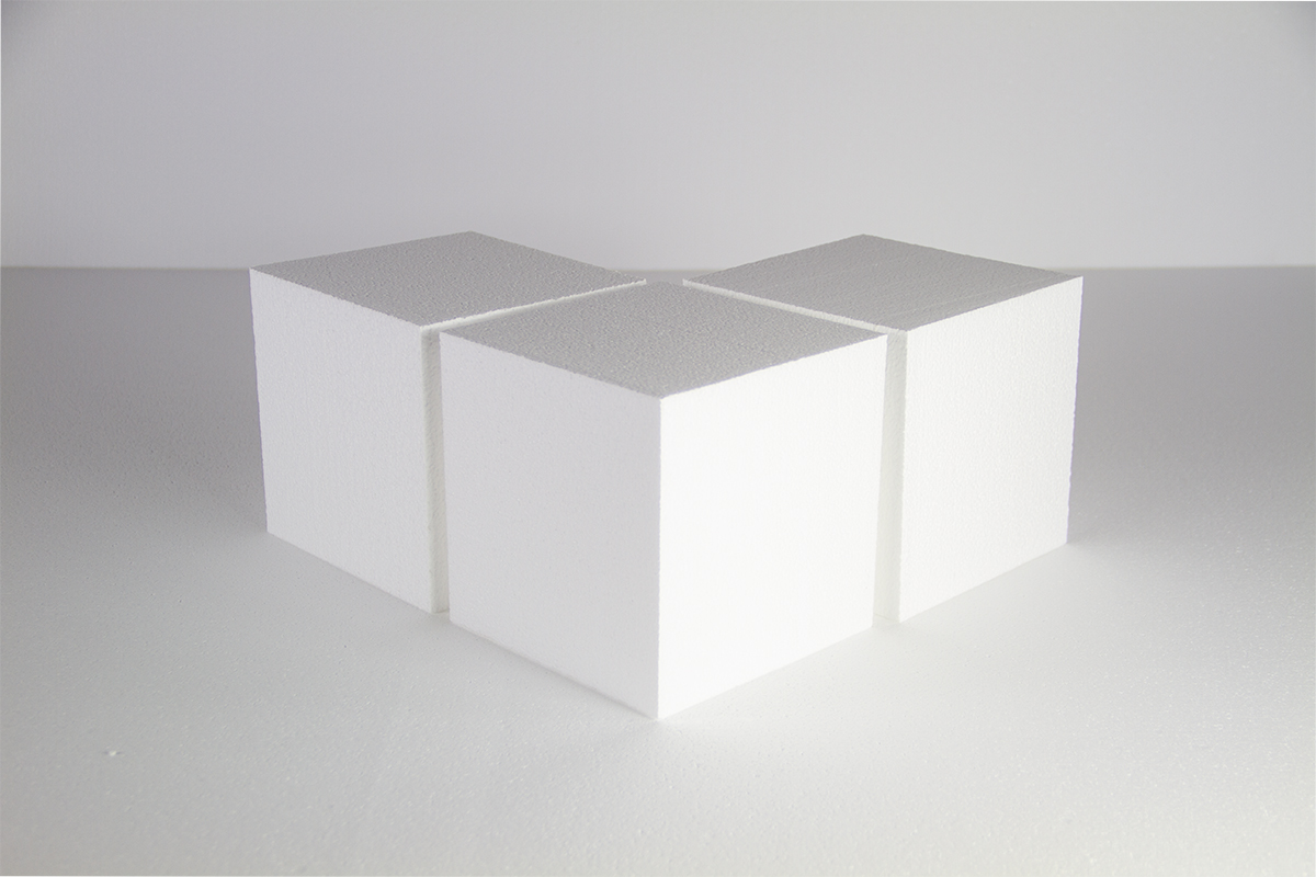Grid Foam Cube-Foam, 2 Pieces 400x300x50mm/2 Pieces 400x300x10mm