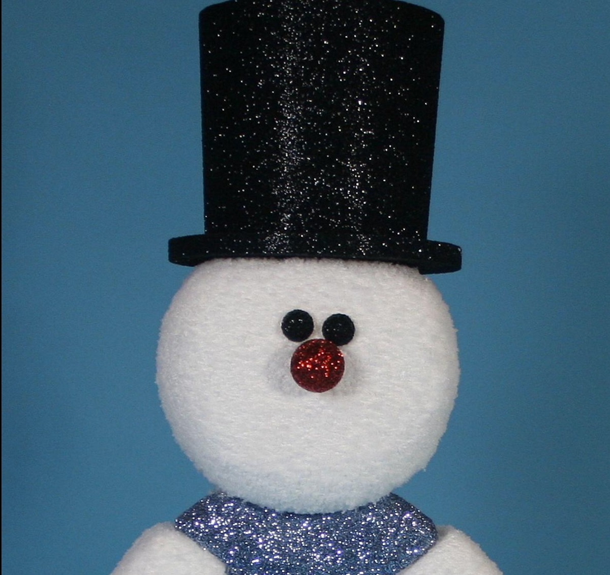 Foam Snowmen For The Holiday Season