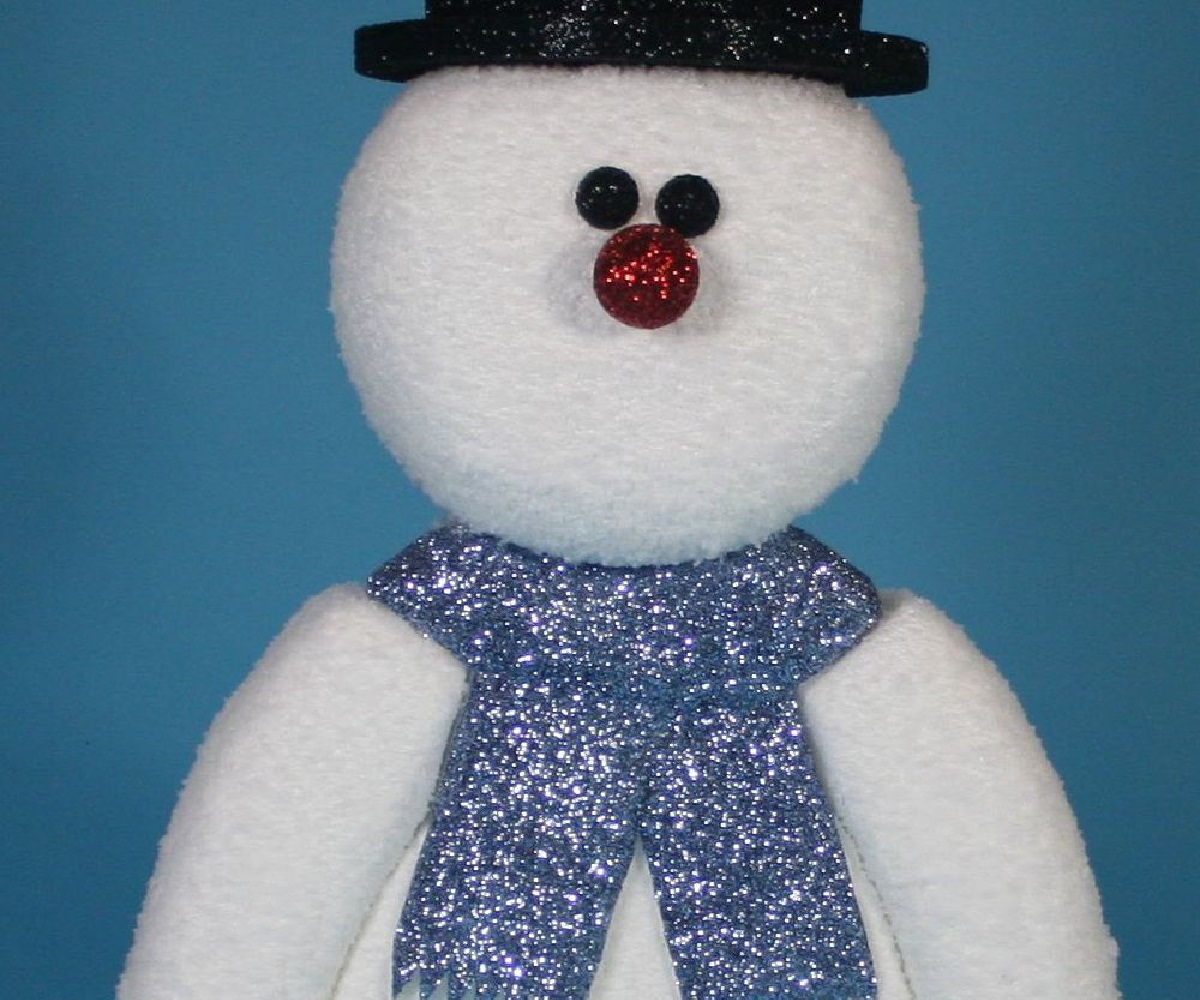 Foam Snowmen For The Holiday Season