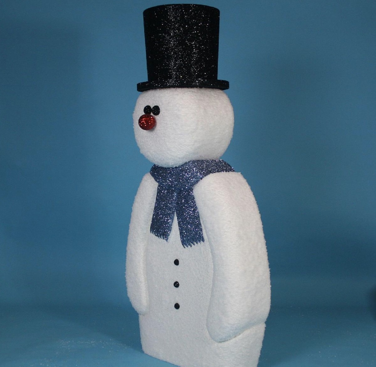 Foam Snowmen For The Holiday Season