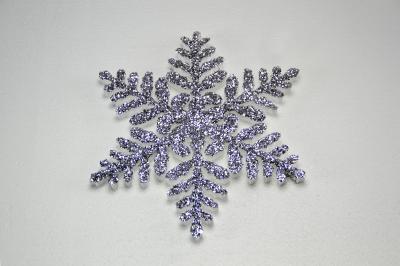 Glitter Snowflakes  4 Pack (A)
