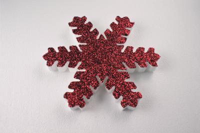 Glitter Snowflakes 4 Pack (L)