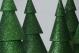Glitter Tiered Cone Tree - Single