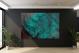 Turquoise Abstract, 2017 - Canvas Wrap2
