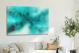 Speckled Turquoise Abstract, 2017 - Canvas Wrap3