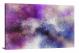 Purple Speckled Abstract, 2017 - Canvas Wrap
