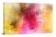 Red and Yellow Speckled Abstract, 2017 - Canvas Wrap