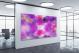 Pink and Purple Splotches, 2017 - Canvas Wrap1