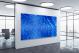 Blue Abstract Design, 2017 - Canvas Wrap1