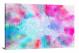 Light Blue and Pink Abstract, 2017 - Canvas Wrap