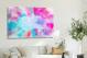 Light Blue and Pink Abstract, 2017 - Canvas Wrap3