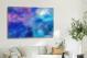 Speckled Blue Abstract, 2017 - Canvas Wrap3