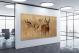 Horns in African Steppe, 2018 - Canvas Wrap1