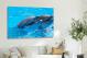 Two Dolphins Together, 2016 - Canvas Wrap3