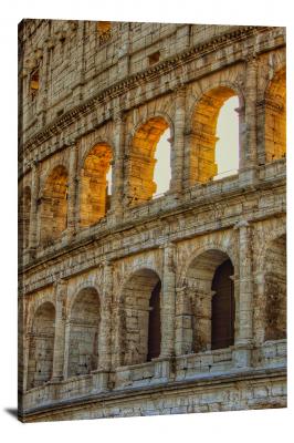 Colosseum Arches, 2020 - Canvas Wrap