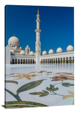 The Sheik Zayed Grand Mosque, 2020 - Canvas Wrap