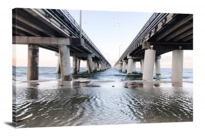 Chesapeake Bay Bridge, 2020 - Canvas Wrap