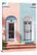 Pink and Blue Doors, 2017 - Canvas Wrap