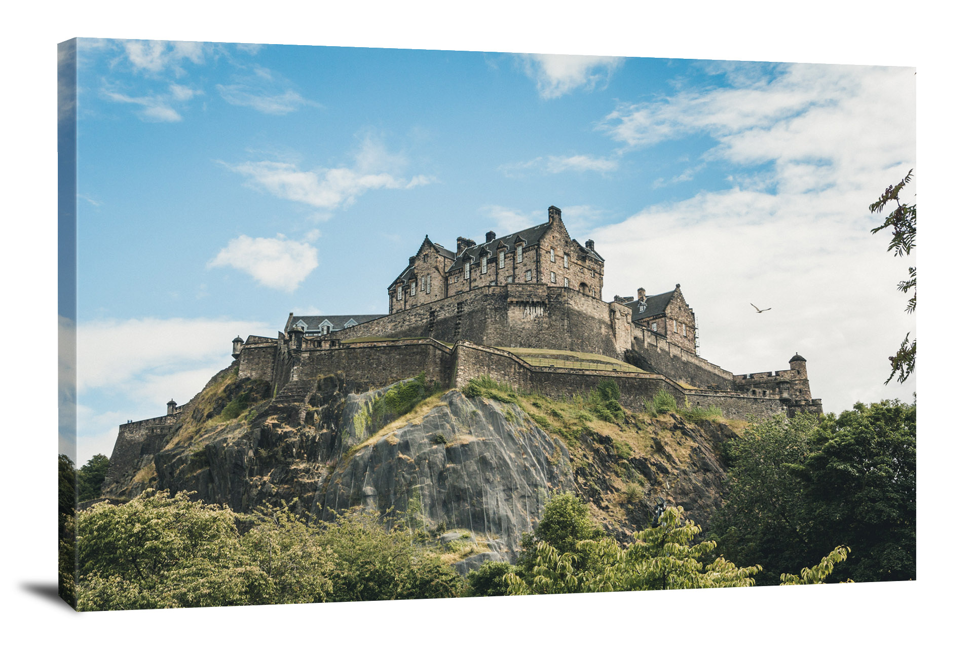 Edinburg Castle, 2018 - Canvas Wrap