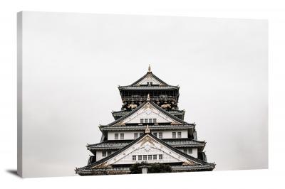 Osaka Castle, 2019 - Canvas Wrap