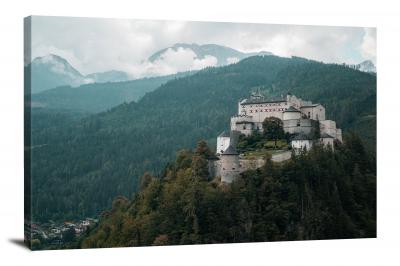 Hohenwerfen Castle, 2021 - Canvas Wrap