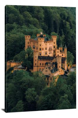 Castle in the Woods in Germany, 2020 - Canvas Wrap