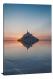 Mont-Saint-Michel Sunset Reflection, 2021 - Canvas Wrap