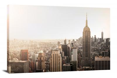 City Dreams in Manhattan, 2017 - Canvas Wrap