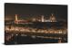 Florence Skyline at Night, 2019 - Canvas Wrap