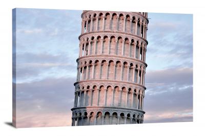 Tower of Pisa, 2014 - Canvas Wrap