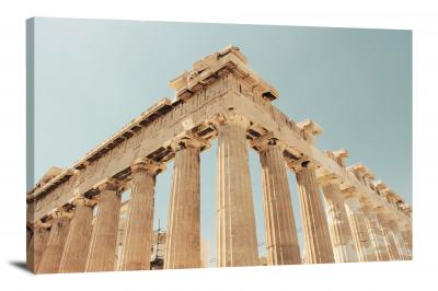 Parthenon in Athens, 2018 - Canvas Wrap