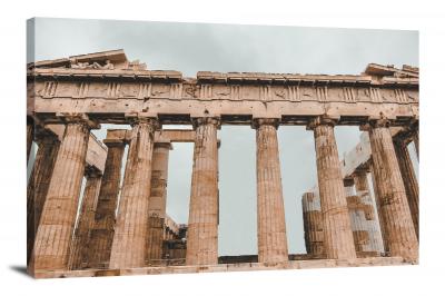 Panorama of the Parthenon, 2020 - Canvas Wrap