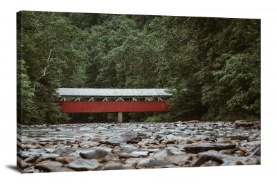 Bridge from the Rocks, 2019 - Canvas Wrap