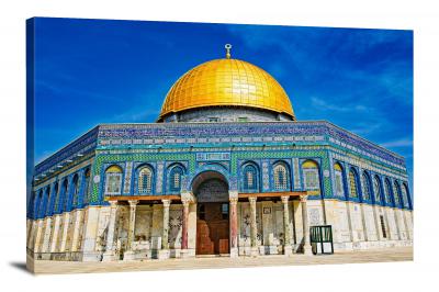 Dome of the Rock, 2021 - Canvas Wrap
