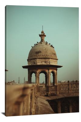 Dome in New Delhi, 2019 - Canvas Wrap