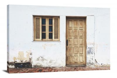 Doorway in Brazil, 2018 - Canvas Wrap