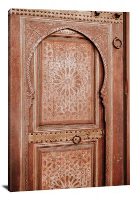 Moroccan Door, 2018 - Canvas Wrap