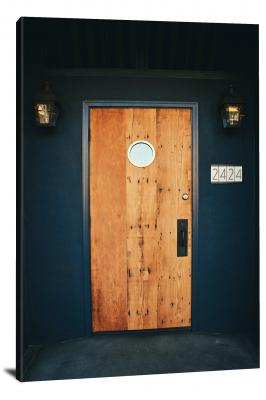 Wooden Door, 2020 - Canvas Wrap