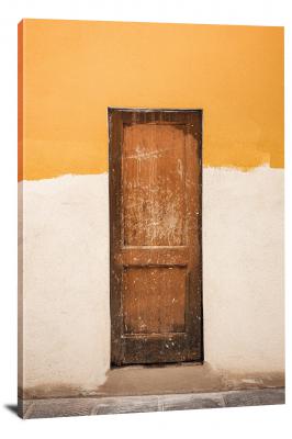 Door in a Florence Alleyway, 2020 - Canvas Wrap