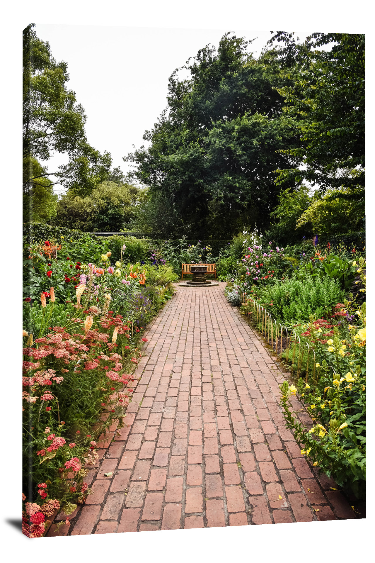 Cobblestone Garden Path 2020 Canvas Wrap