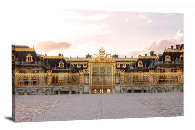 Palace of Versailles Gate, 2021 - Canvas Wrap
