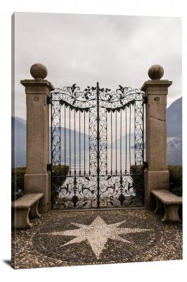 Gate to the Lake, 2020 - Canvas Wrap