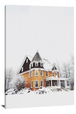 Winter Home, 2016 - Canvas Wrap