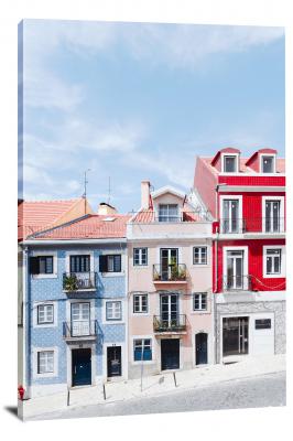 Classic Lisbon Home, 2017 - Canvas Wrap