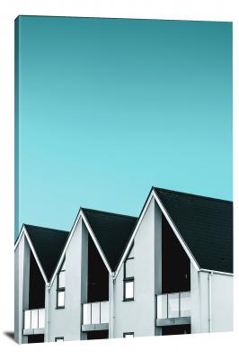 Triplet Home, 2017 - Canvas Wrap