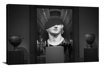 Metropolitan Museum Head, 2020 - Canvas Wrap
