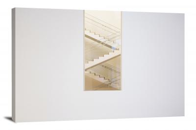 Staircase in the Museum of Modern Art, 2015 - Canvas Wrap