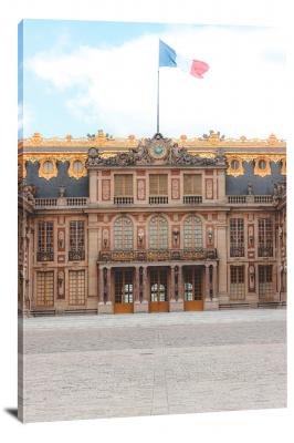 Palace of Versailles Entrance, 2020 - Canvas Wrap