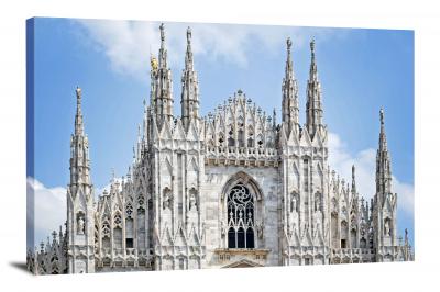 Milan Cathedral, 2022 - Canvas Wrap